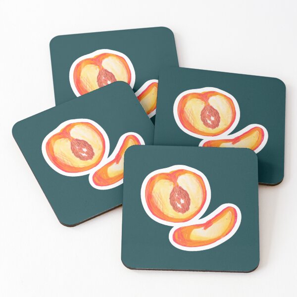 Item preview, Nectarine Peach cute design designed and sold by romelloburw.