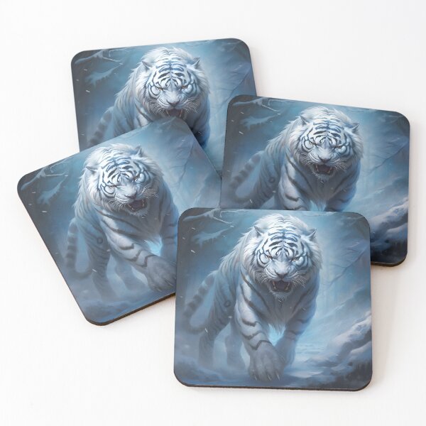 Item preview, Frozen Majesty - Frostbite Tiger  designed and sold by MystiCanvas.