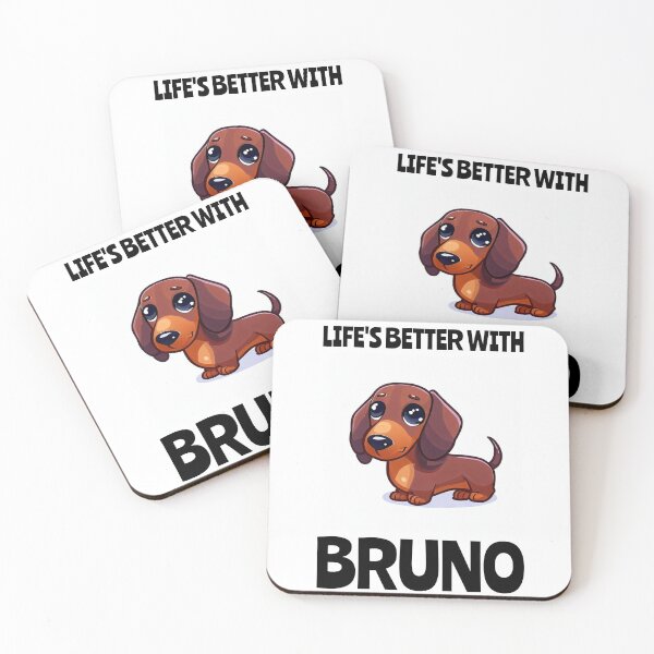 Item preview, LIFE'S BETTER WITH BRUNO designed and sold by HUNZINATOR.