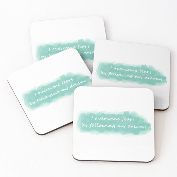 Item preview, Positive Affirmation - Follow Dreams, Overcome Fears designed and sold by MorriganCraft.