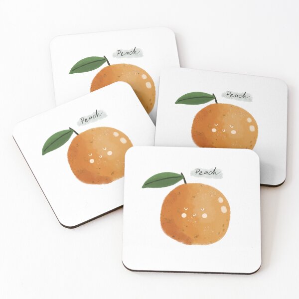 Item preview, Cute Peach Fruit designed and sold by Annpattern.