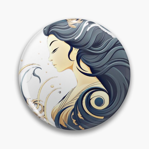 Item preview, Flowing Guanyin designed and sold by couture-rapture.