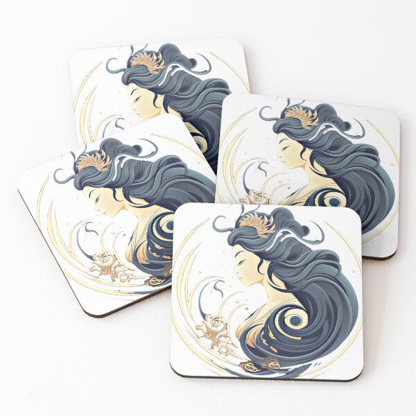 Item preview, Flowing Guanyin designed and sold by couture-rapture.