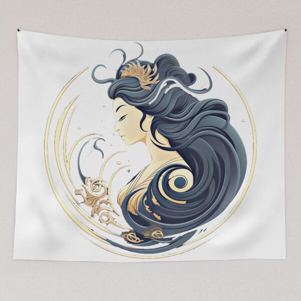 Item preview, Flowing Guanyin designed and sold by couture-rapture.