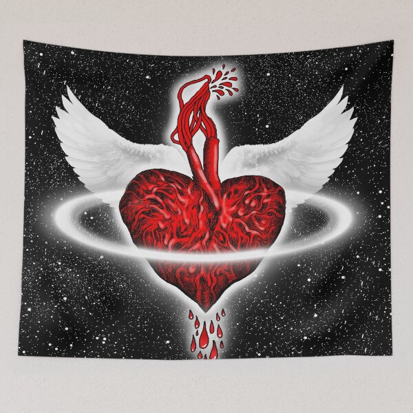 Item preview, Sacred Heart designed and sold by DoloresHecate.