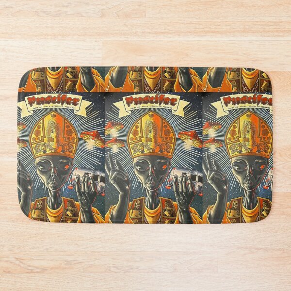 Item preview, Puscifer UFOs and alien pope designed and sold by StrangeFetish.