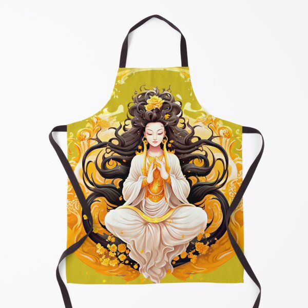 Item preview, Yellow Guanyin designed and sold by couture-rapture.