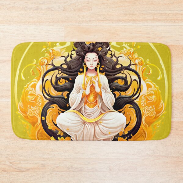 Item preview, Yellow Guanyin designed and sold by couture-rapture.
