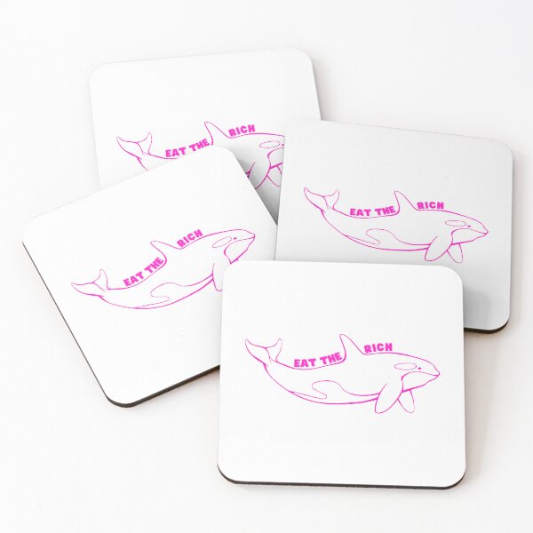 Item preview, Eat The Rich Orca designed and sold by TeeArtillery.