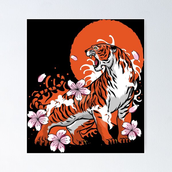 Tattoo Tiger Traditional Vector Images (over 1,200)