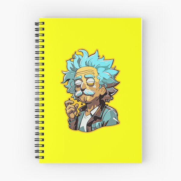 Item preview, Einstein Rick Interdimensional Sticker T-Shirt - Cool Science Fiction Fandom Gift designed and sold by Koolzilla.