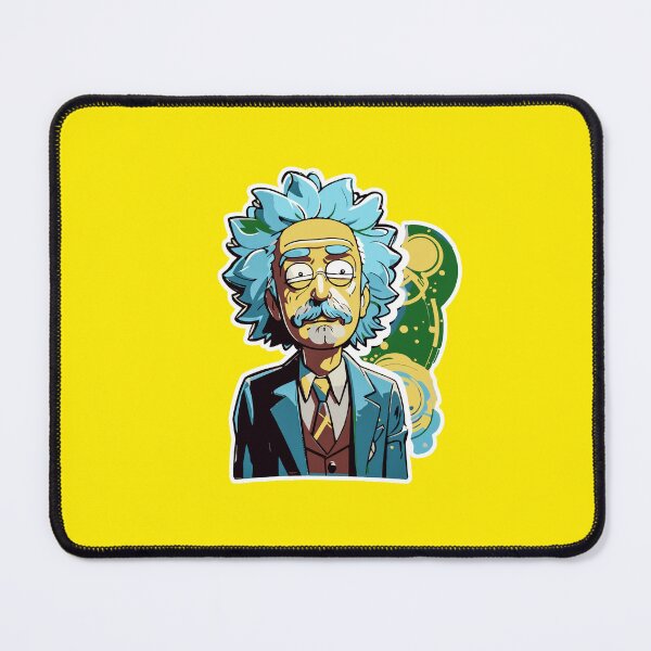 Item preview, Adventure - A Science Fiction Fandom Gift" Einstein Rick Interdimensional Sticker T-Shirt - Cool Science Fiction Fandom Gift designed and sold by Koolzilla.