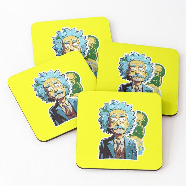 Item preview, Adventure - A Science Fiction Fandom Gift" Einstein Rick Interdimensional Sticker T-Shirt - Cool Science Fiction Fandom Gift designed and sold by Koolzilla.