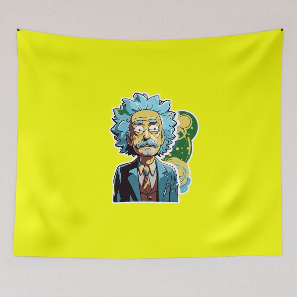 Item preview, Adventure - A Science Fiction Fandom Gift" Einstein Rick Interdimensional Sticker T-Shirt - Cool Science Fiction Fandom Gift designed and sold by Koolzilla.