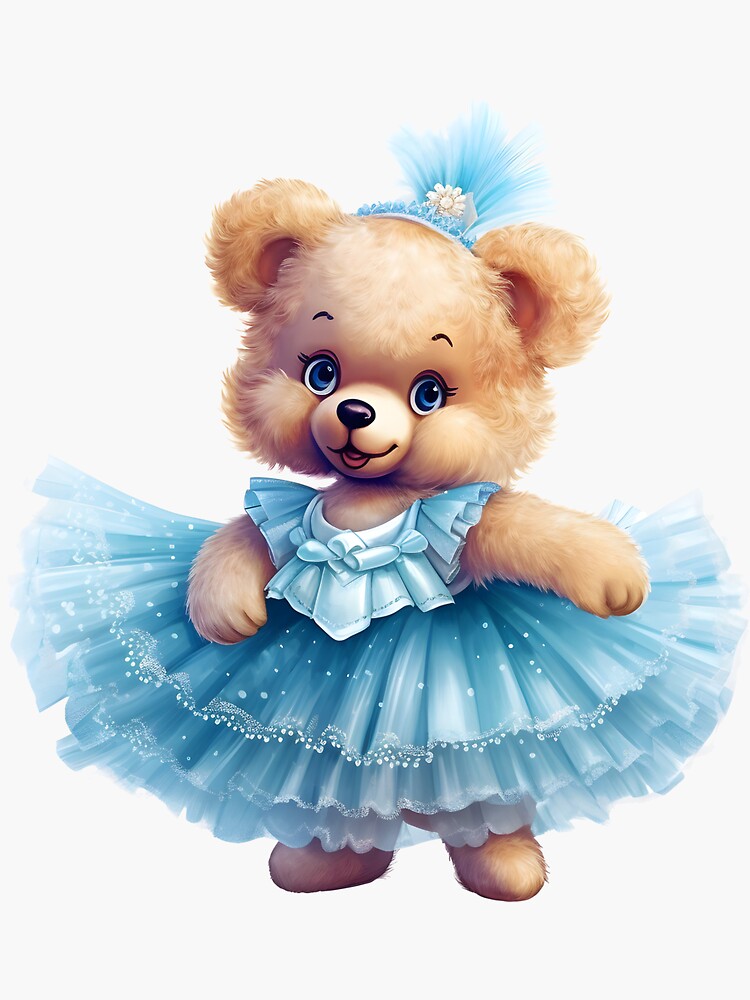 Teddy bear in sales dress