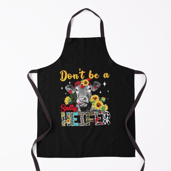 Item preview, Don't Be A Salty Heifer cows lover gift vintage designed and sold by mainana78.