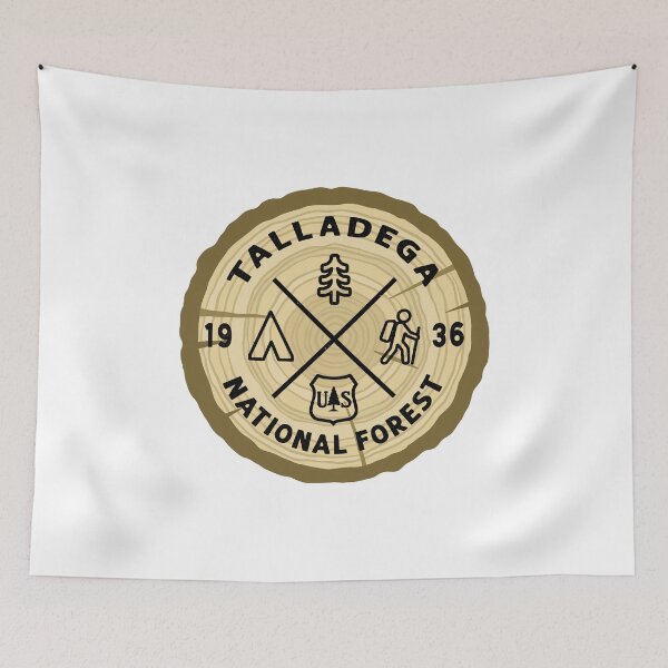 Item preview, Talladega National Forest Log Slice designed and sold by VanyaKar.