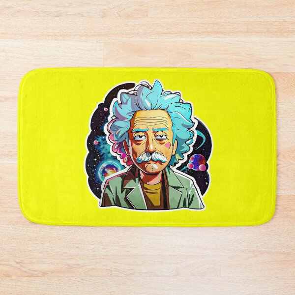 Item preview, Science Fiction Fandom Gift" Einstein Rick Interdimensional Sticker T-Shirt - Cool Science Fiction Fandom Gift designed and sold by Koolzilla.