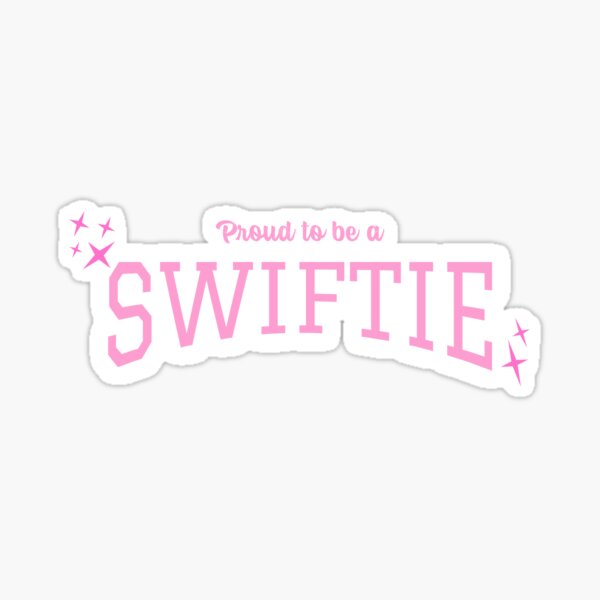 Swiftie Pink Sticker
