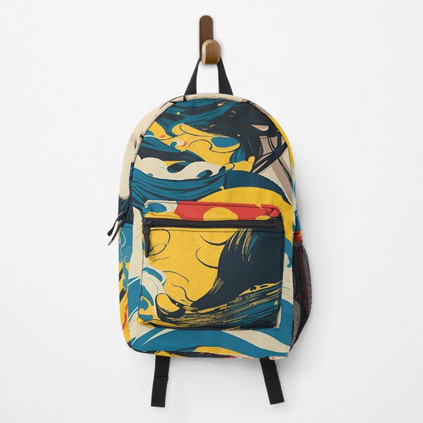Item preview, Harmony of Cultures: Girl with Hokusai's Wave designed and sold by LeonAndrewRazon.