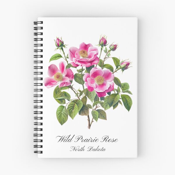 Item preview, North Dakota State Flower-Wild Prairie Rose designed and sold by Counterbalance Dzigns.