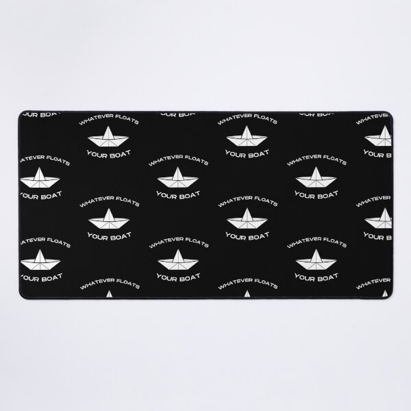 Item preview, whatever floats your boat quote designed and sold by WickyWildLife.