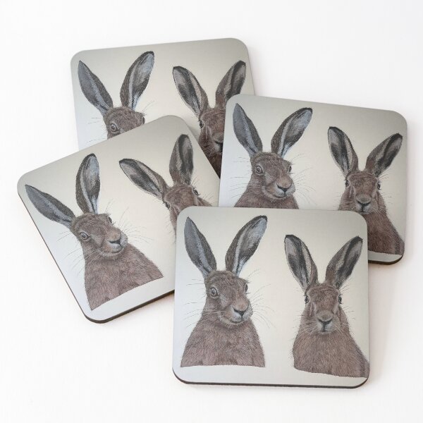 Item preview, Hares designed and sold by Hamsterfeet.