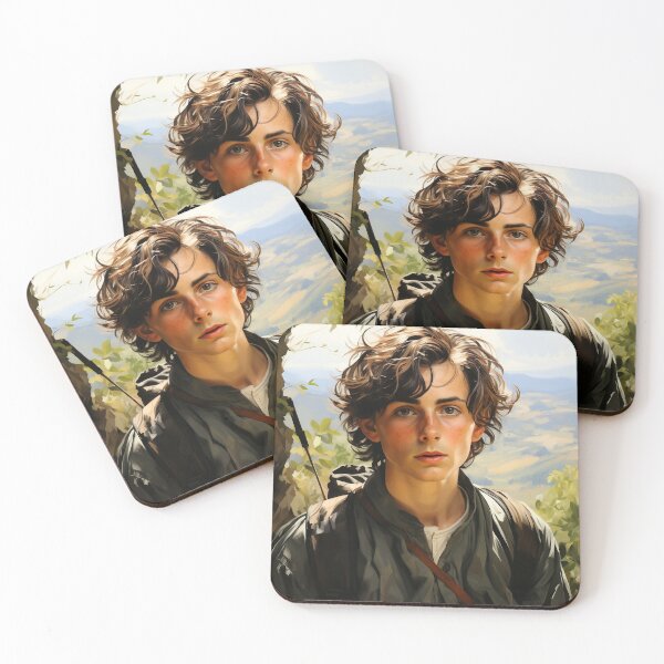 Item preview, Painting of amazing Timothee Chalamet designed and sold by NinjadesignShop.