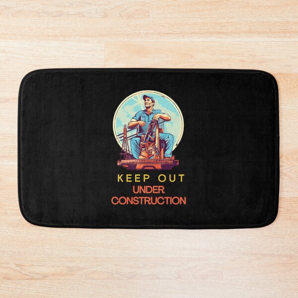 Item preview, Happy labor day, keep out, under construction designed and sold by Mateusz Majcherek.