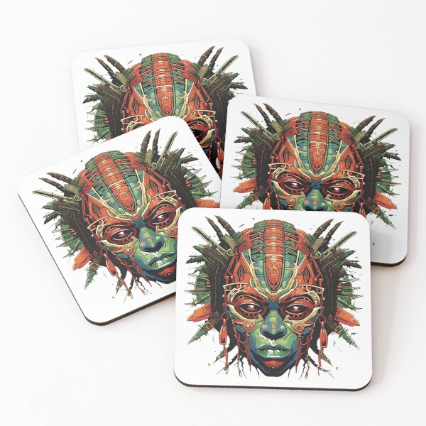 Item preview, African Voodoo style mask designed and sold by Hisirdoux.