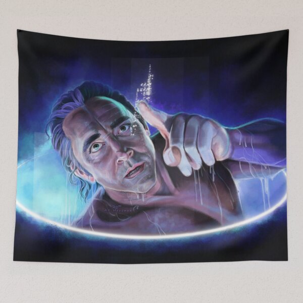 Item preview, Lee Pace Blue Bath Painting designed and sold by AK-Hevonen.