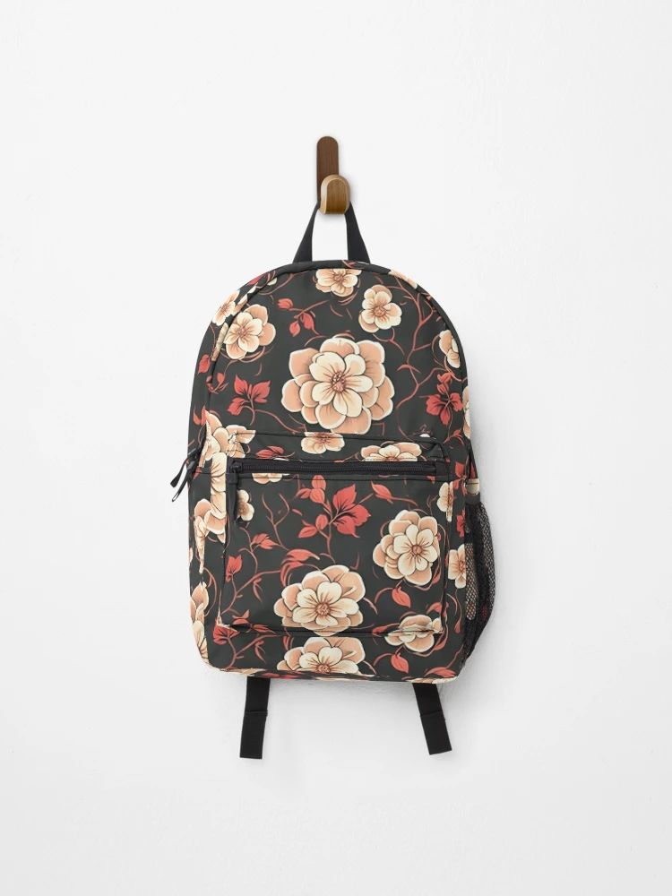 Thumbnail 1 of 3, Backpack, Spring flowers pattern designed and sold by Mikevirtualshop.