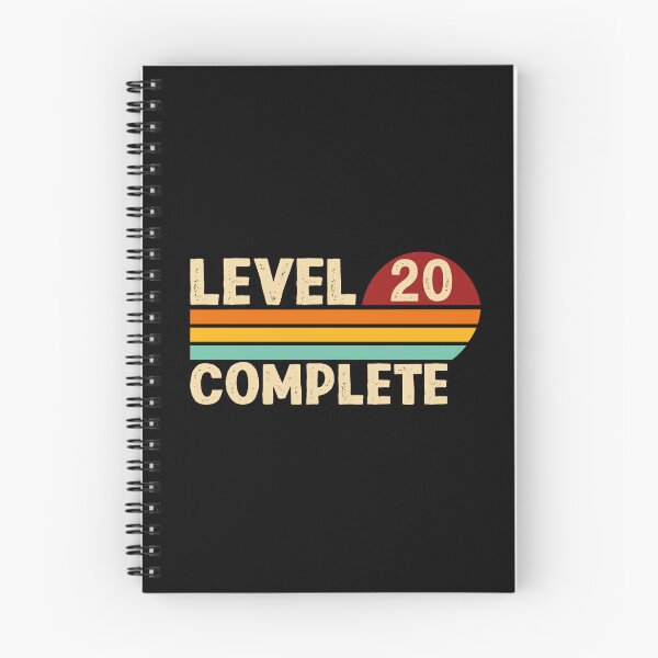 Item preview, Level 20 Complete - 20th Wedding Anniversary designed and sold by Snappy Cart.