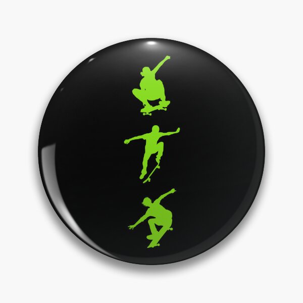 Item preview, Skateboard - skating - Green skaters - skateboarding - skate life design designed and sold by Uplife-MyStore.