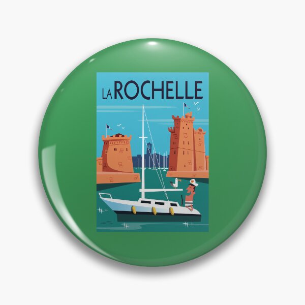 Item preview, La Rochelle poster   	 designed and sold by fuwsnooux54.