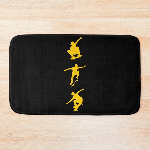Item preview, Skateboard - skating - yellow skaters - skateboarding - skate life design designed and sold by Uplife-MyStore.