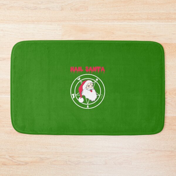 Item preview, HAIL SANTA! - Funny Heavy Metal Father Christmas Design Greeting Card 	 designed and sold by cwccovbgj74.