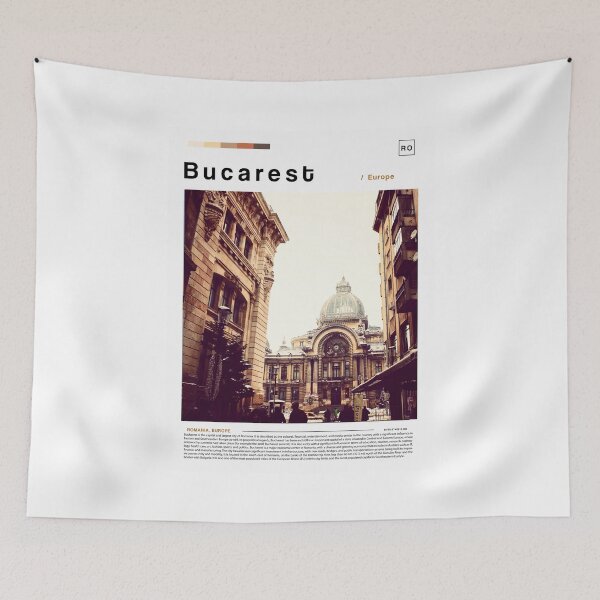 Item preview, bucarest poster landscape designed and sold by paulrommer.