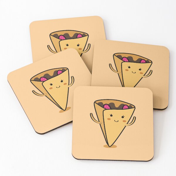 Item preview, Cute strawberry and chocolate crepe designed and sold by CutestShopEver.