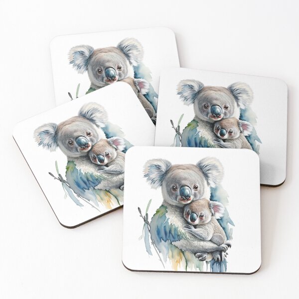Item preview, Cuddly Koalas: Nature's Endearing Delights designed and sold by WildSpiritPaint.