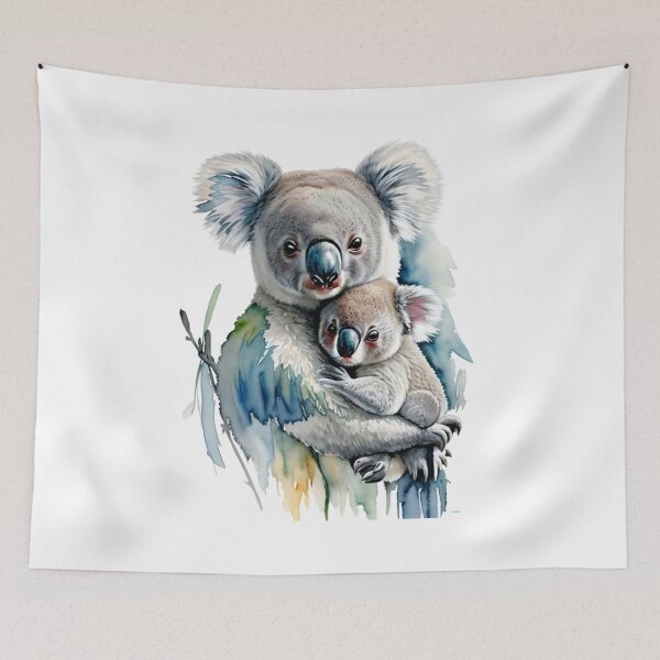 Item preview, Cuddly Koalas: Nature's Endearing Delights designed and sold by WildSpiritPaint.