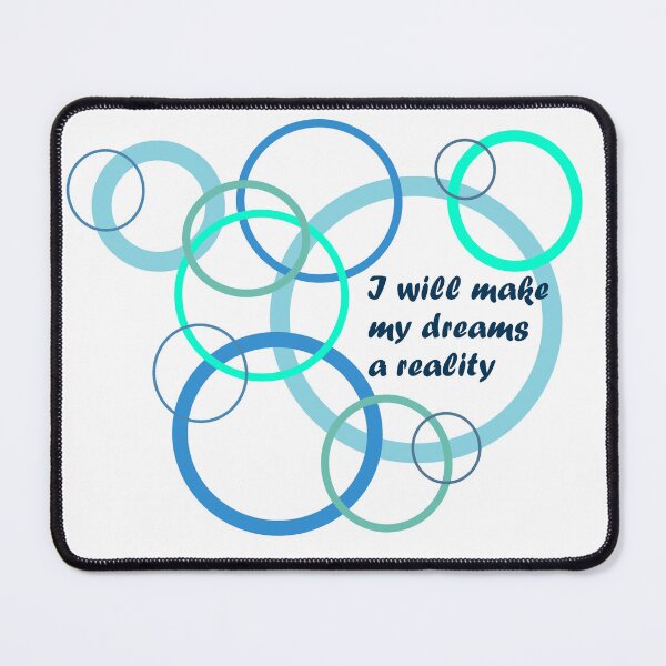Item preview, Positive Affirmation - Make dreams a reality designed and sold by MorriganCraft.