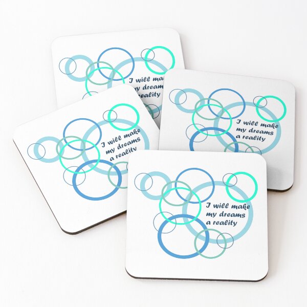 Item preview, Positive Affirmation - Make dreams a reality designed and sold by MorriganCraft.