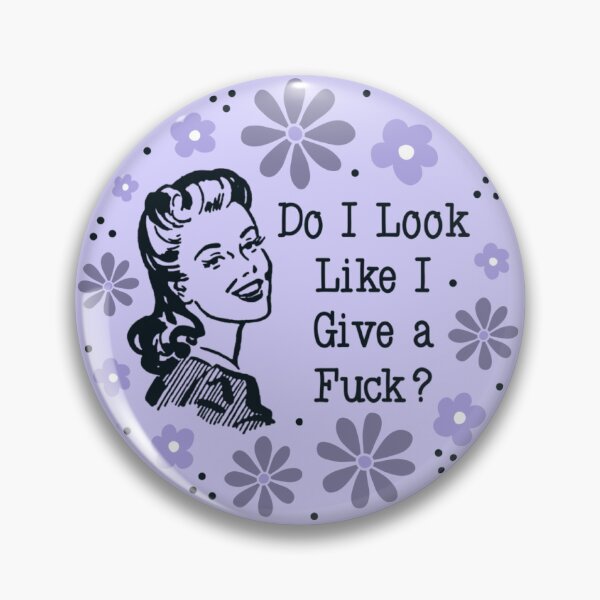 Item preview, Do I Look Like I Give a Fuck? designed and sold by KrisInStitches.