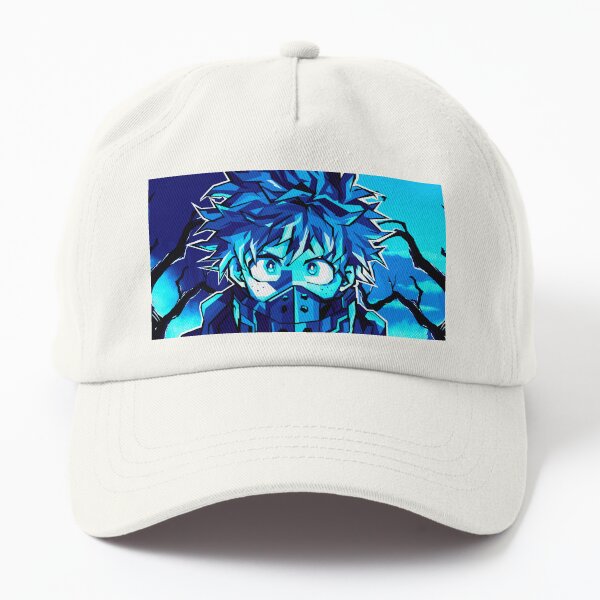 Cap Anime My Hero Academia Blue Printed Unisex Dad Hat Cartoon Adjustable  Outdoor Casual Hat : : Fashion