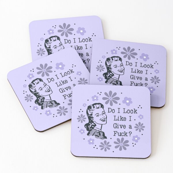 Item preview, Do I Look Like I Give a Fuck? designed and sold by KrisInStitches.