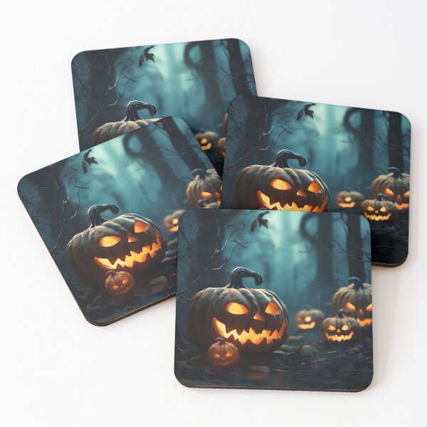 Item preview, Scary Halloween Pumpkin Road designed and sold by Nioon.