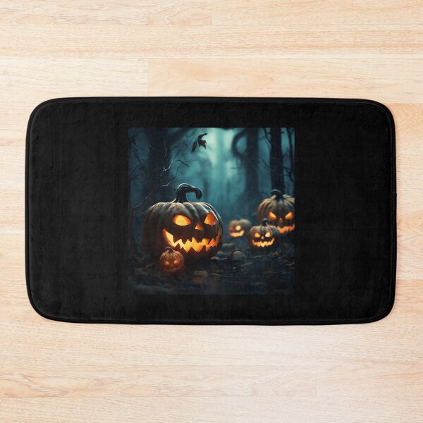 Item preview, Scary Halloween Pumpkin Road designed and sold by Nioon.