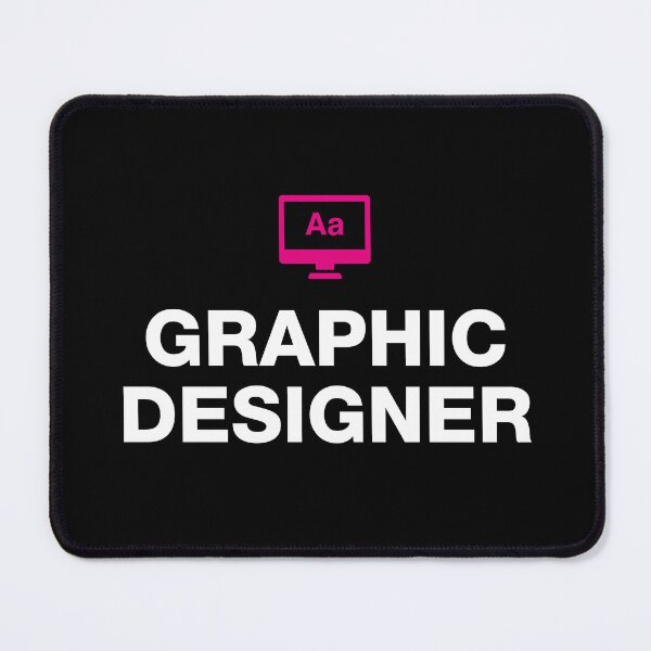 Item preview, GRAPHIC DESIGNER (Magenta Mac) designed and sold by frikybomb.