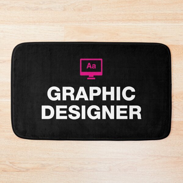 Item preview, GRAPHIC DESIGNER (Magenta Mac) designed and sold by frikybomb.
